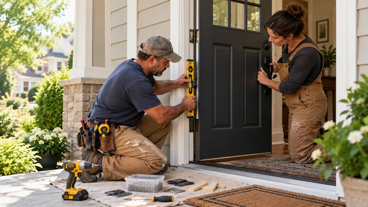 Residential entry and interior door installation, replacement and repair